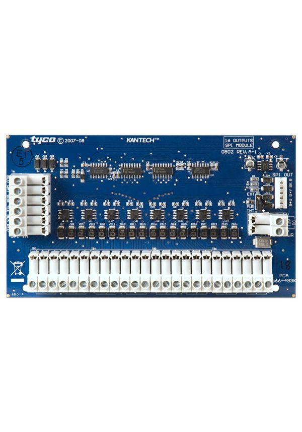 Kantech-KT-400 expansion module 16-output with SPI cable (KT-MOD-SPI-16)