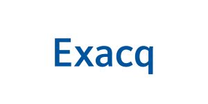 Exacq Logo in Blue